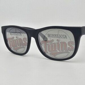 Minnesota Twins MLB Matte Black Frame Mesh Logo Lens Baseball Sunglasses Taiwan